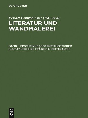 cover image of Erscheinungsformen höfischer Kultur und ihre Träger im Mittelalter